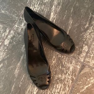 Gucci Jelly Wedges